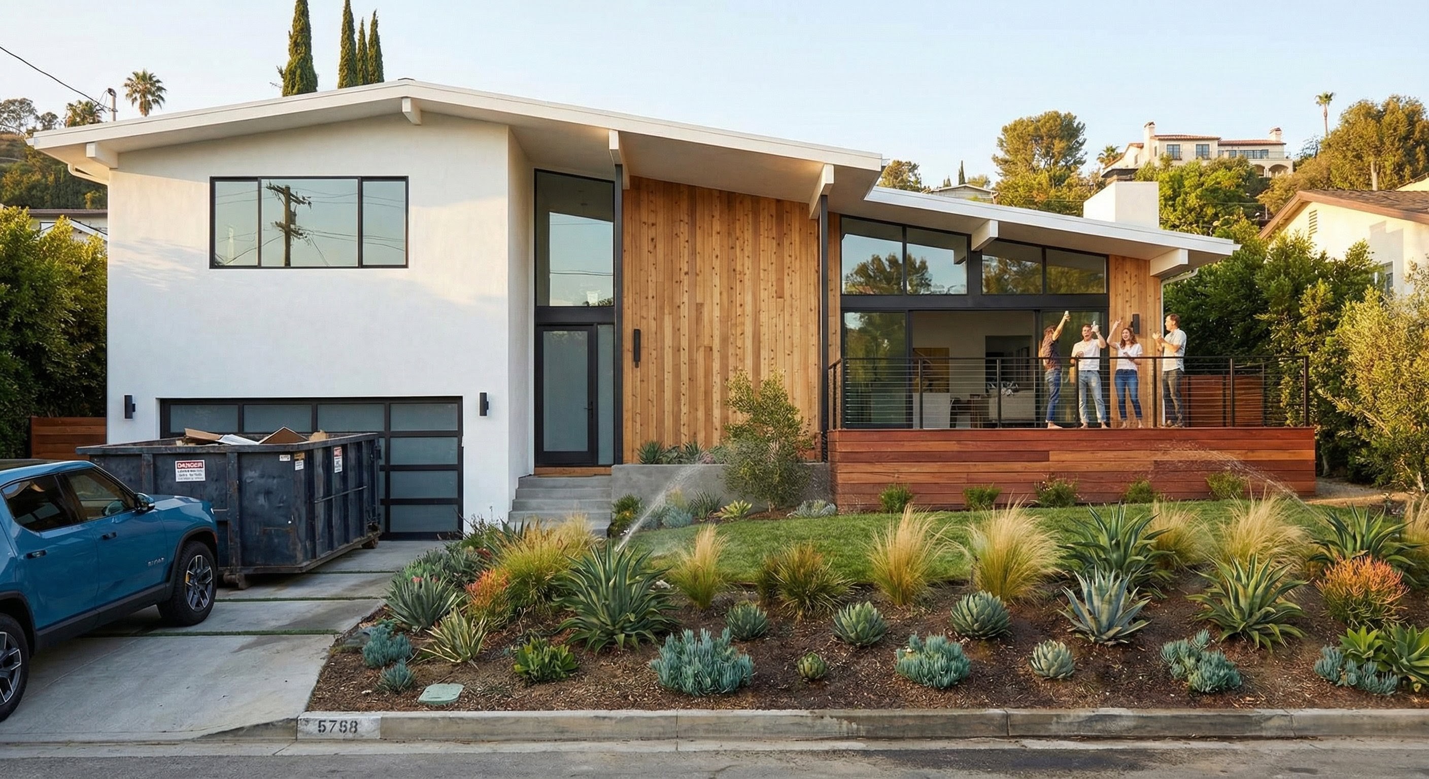 Modern California Home Exterior